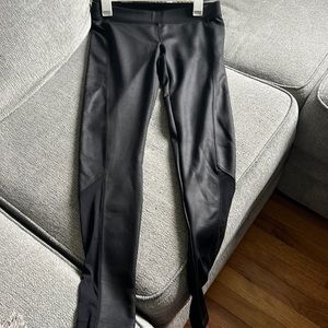 Size medium, Express leather leggings